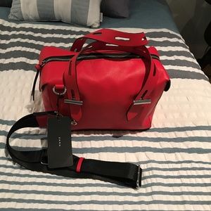 ZARA RED PURSE HANDBAG - BRAND NEW WITH TAG